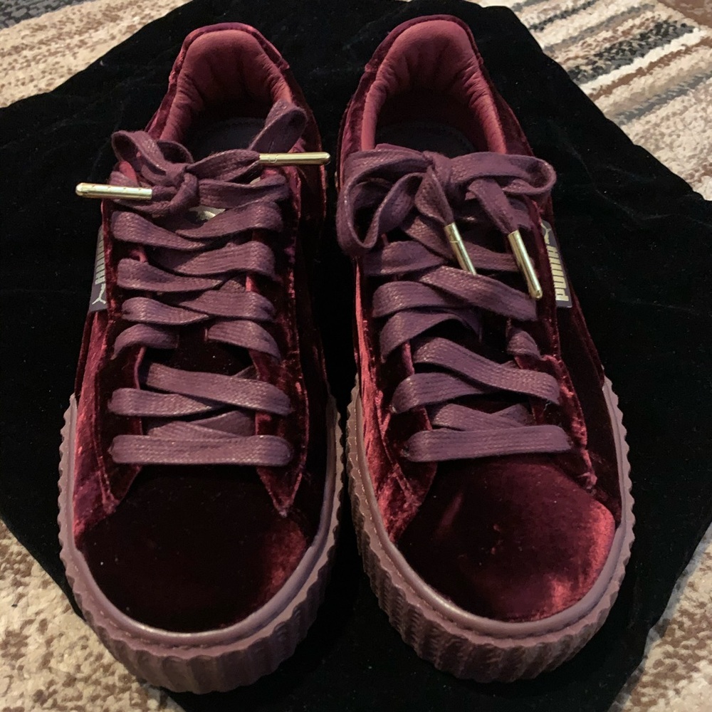 Puma x Fenty by Rihanna Creepers: Red Velvet